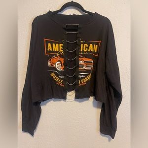 Fashion nova womans crop top size XL